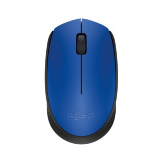 เมาส์ Wireless Optical Mouse LOGITECH (M-171B) สีน้ำเงิน