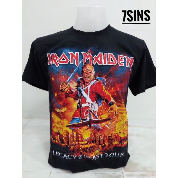 เสื้อวง Iron Maiden ( Legacy Of The Beast Tour )