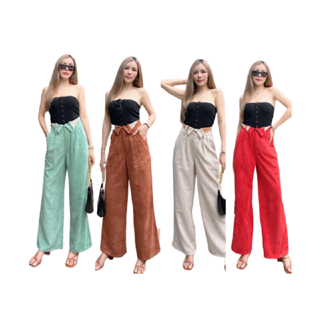 New!!! ล่าสุด Fouk pants กางเกงลูกฟูก