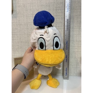 หุ่นมือ Donald duck สวมนิ้วมือเข้าตรงปากค่ะ ของแท้ สภาพ95%