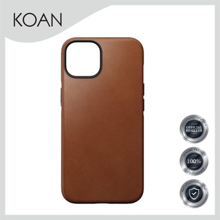 Nomad Modern Leather Case iP 14 / 14 Plus / 14 Pro / 14 Pro Max - English Tan