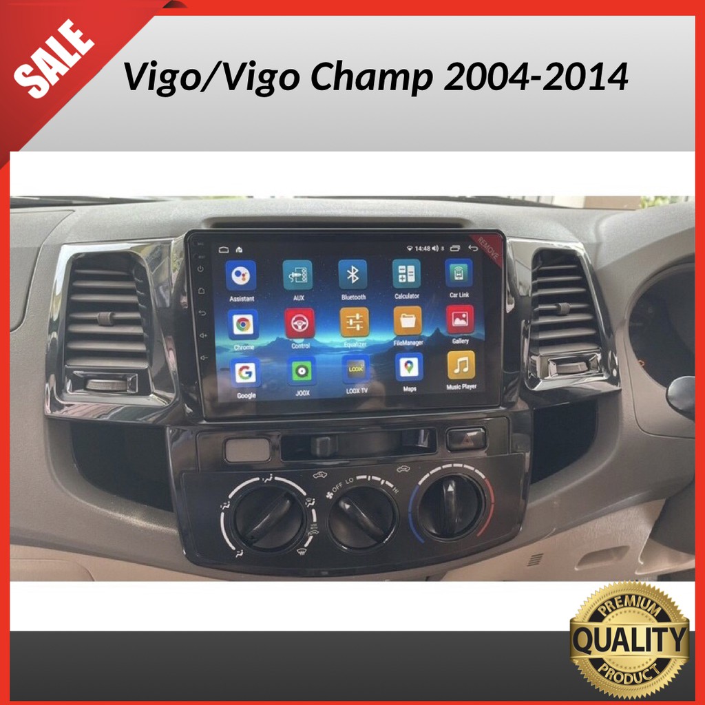เครื่องเสียงรถยนต์จอแอนดรอยด์ 9 นิ้ว android Toyota วีโก้ปี05 vigo ...