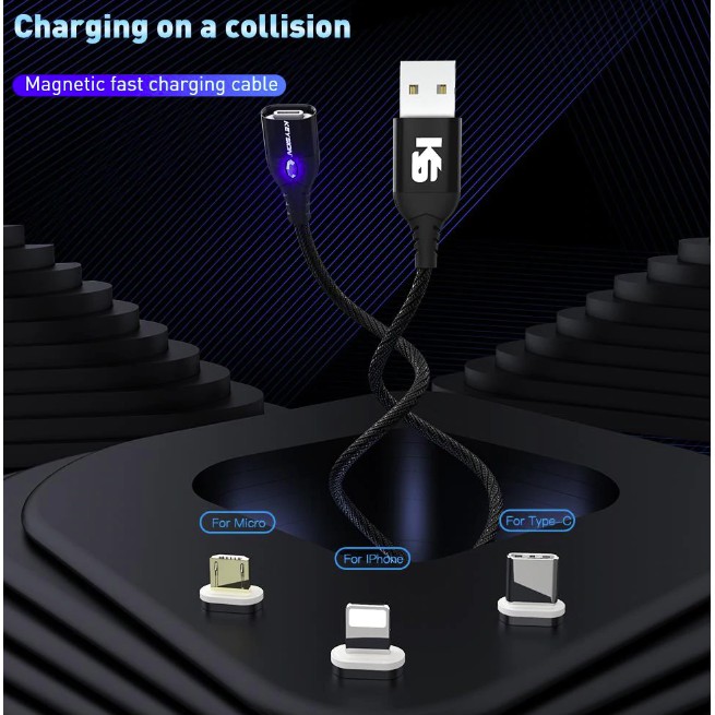 KEYSION 3A สายแม่เหล็ก - รับประกัน 6 เดือน
