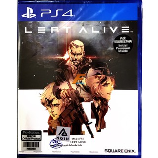 PS4 Left Alive (Zone3/Asia)( English ) แผ่นเกม ของแท้ มือ1 มือหนึ่ง ของใหม่ ในซีล แผ่นเกมส์