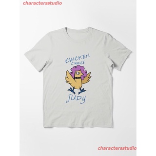 New Infinity Train: Chicken Choice Judy Essential T-Shirt เสื้อยืดพิมพ์ลายการ์ตูนมังงะ ดผ้าเด้ง คอกลม cotton ความนิยม di