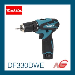 สว่านไขควงไร้สาย MAKITA 10.8 โวลต์ รุ่น DF330DWE