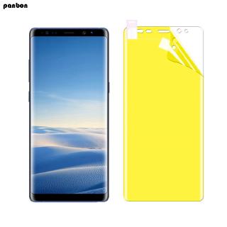 ฟิล์มกันรอยฟิล์มไฮโดรเจลกันรอยหน้าจอสําหรับ Samsung Galaxy Note 9 8 7 Fe Note Edge N 9150