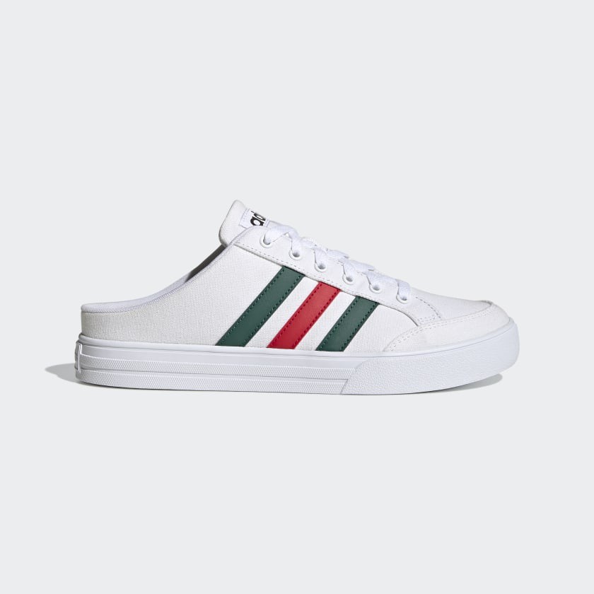 รองเท้าผ้าใบเปิดส้น Adidas VS SET MULE SHOES [ลิขสิทธิ์แท้ Adidas Thailand][รหัส: FX4847 ]