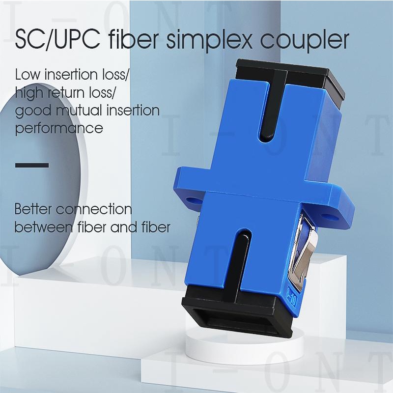 SC UPC Simplex mode Fiber optic Adapter SC UPC Optical fiber coupler SC Fiber flange Free Shippi00