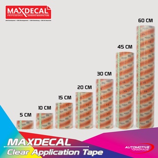 Maxdecal เทปสติกเกอร์ตัดลามิเนชั่น 10 ซม. 91 ม.