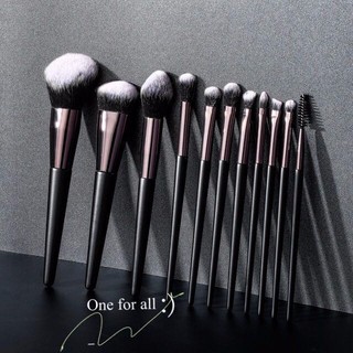 แปรงแต่งหน้า H06 brush set เซต11ชิ้น  แปรงปัดแก้ม แปรงไฮไลท์ แปลงแต่งหน้า Make up brush fancy (สีแปรงคลาสสิ