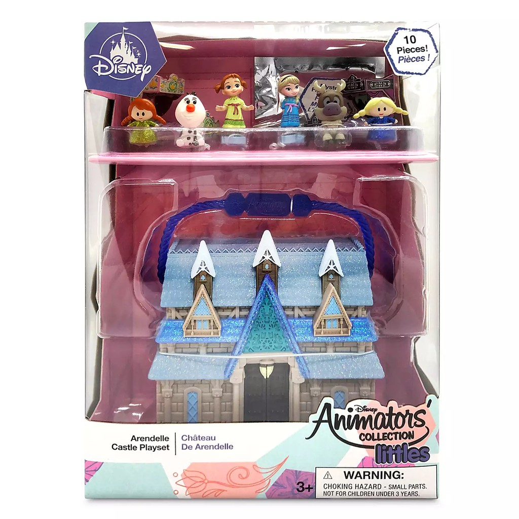 ลิขสิทธิ์แท้ มินิเพลย์เซ็ท Disney Animators' Collection Littles Arendelle Castle Play Set – Frozen ราคา 1,250 บาท