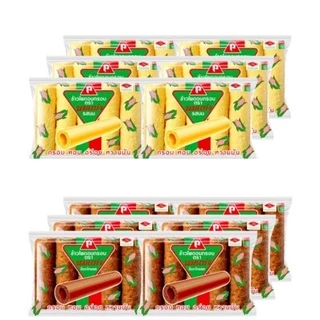 พร้อมส่ง ขนมข้าวโพดอบกรอบ ตรานมแท่ง 30กรัมx6ซอง