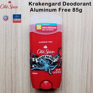 Old Spice®Krakengard Deodorant Aluminum Free 85gโอลด์ สไปซ์   ระงับกลิ่นกาย โรลออนสติ๊ก