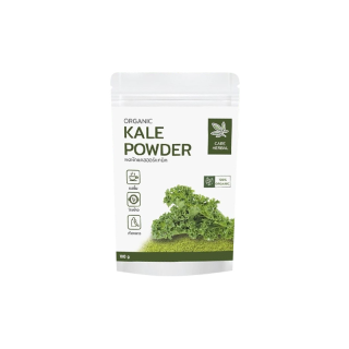 ผงผักเคล ออแกนิค ขนาด 100g ช่วยขับถ่าย ล้างพิษ สกัดเข้มข้น Superfood Kale Powder ตรา Care Herbal ผงผัก สุขภาพ ผักผง