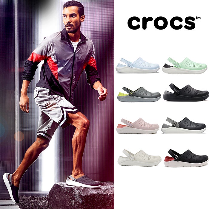 พร้อมส่ง!! Crocs LiteRide Clog แท้ หิ้วนอก ถูกกว่าshop Crocs Literide Clog Original 100% Unisex Basic Crocs shoes
