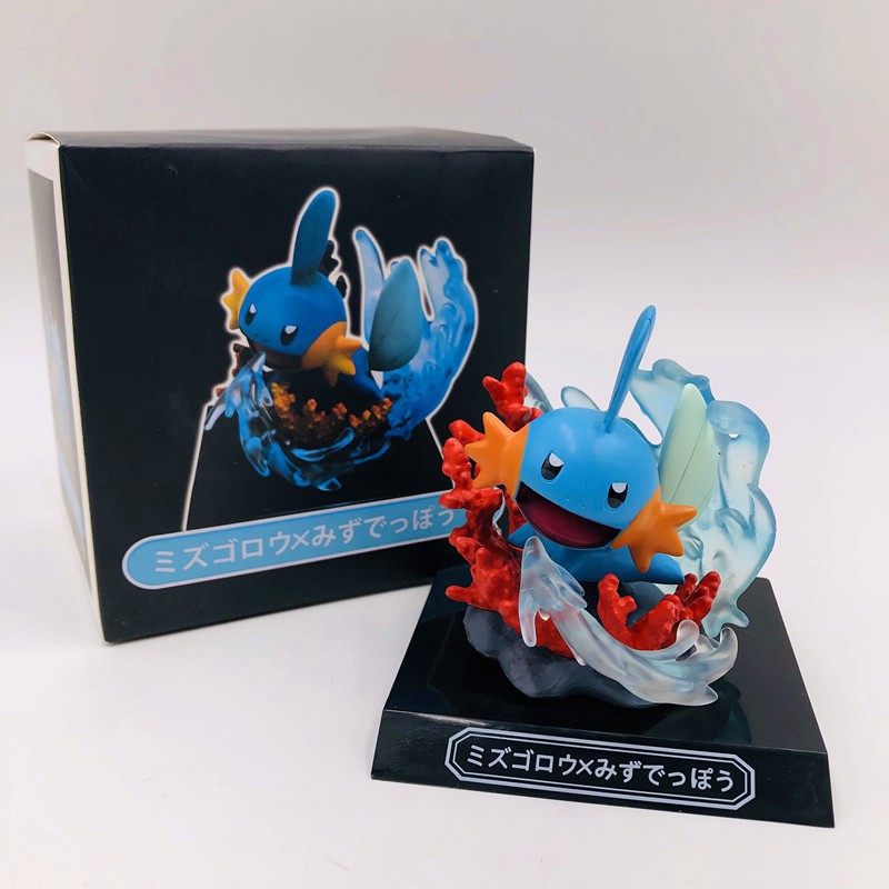 Pocket Monsters GK รูปปั้น Mudkip PVC Action Figure