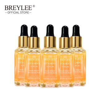 BREYLEE เซรั่มวิตามินซีไวท์เทนนิ่งลดจุดด่างดํา 17มล 5 ชิ้น