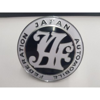 Logo Japan ติดกระจันหน้า สี ดำ