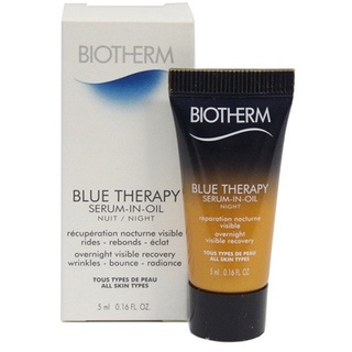 biotherm blue therapy serum in oil night 5ml.