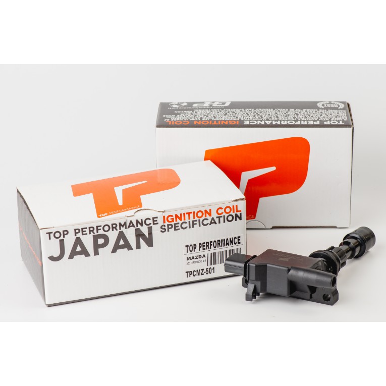 คอยล์จุดระเบิด MAZDA - 323 PROTEGE 1.6 /  FORD - LASER TIERRA 1.6 - TOP PERFORMANCE JAPAN - TPCMZ-501 - คอยล์หัวเทียน