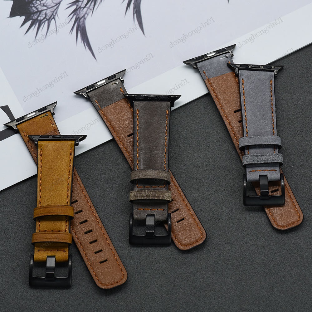Nomad สายนาฬิกาข้อมือหนังวัวแท้ ซิลิโคน สําหรับ iWatch Ultra 2 49/45/44/41/40 มม. รองรับ iWatch Series 9/8/7/6/5/4/SE2