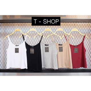 เสื้อสายเดี่ยว สายฝอ แบรนด์ T-Shop