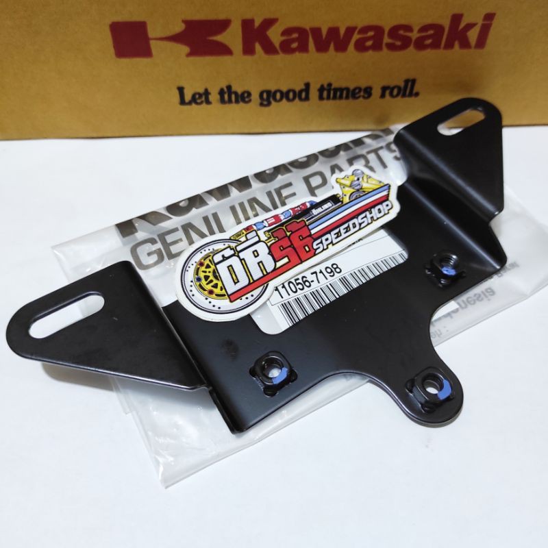 ด้านหน้า LOCATION PLATE BRACKET KLX 150 BF ORIGINAL KAWASAKI 11056-7198