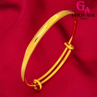 Ga สร้อยข้อมือ ชุบทอง 24k 520 เครื่องประดับแฟชั่น สไตล์เกาหลี สําหรับผู้หญิง