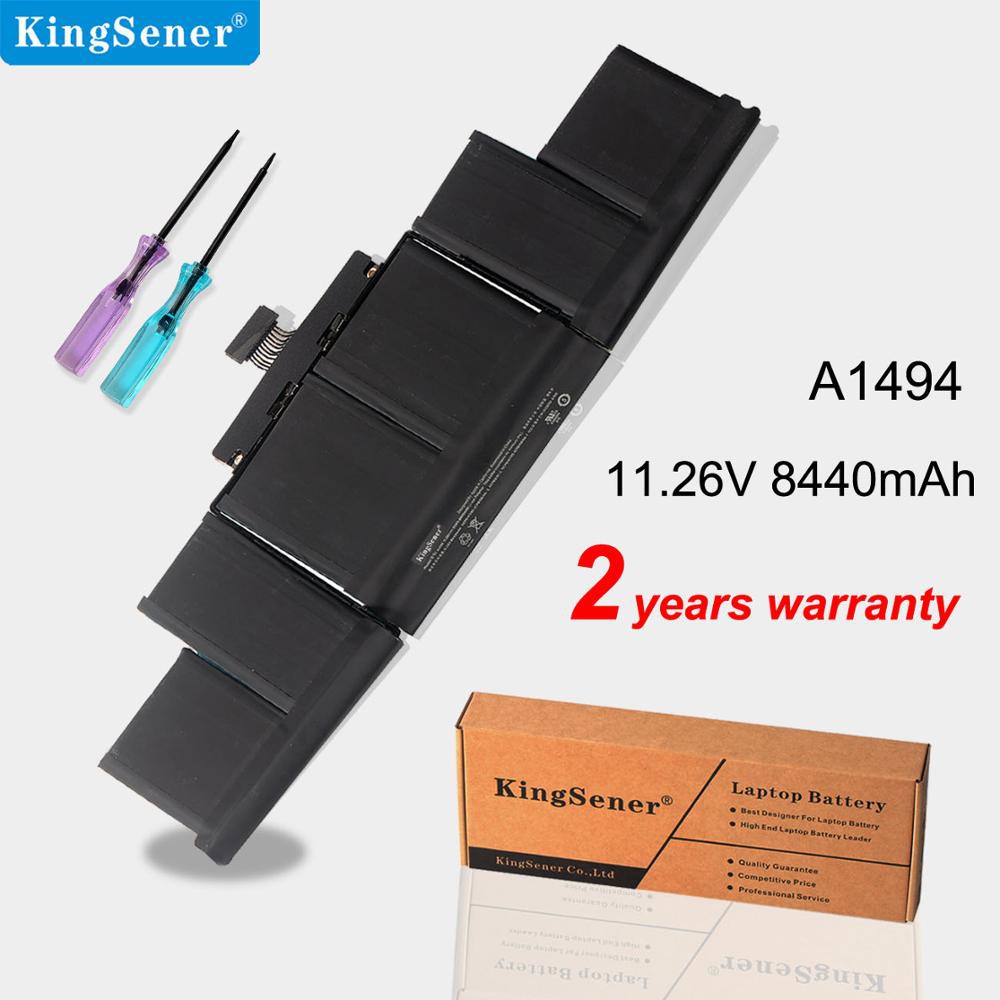 ❤Kingsener 11.26V 95Wh A1494 Laptop Battery for Apple MacBook Pro 15" A1398 Retina (Late 2013 & Mid 