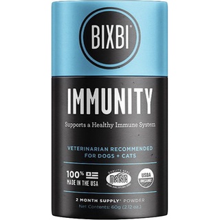 BIXBI IMMUNITY เสริมภูมิต้านทานสุนัข-แมว ออร์แกนิก ผลิตอเมริกา