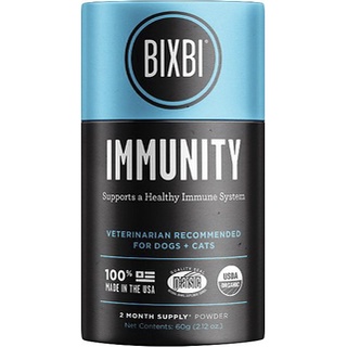 BIXBI IMMUNITY เสริมภูมิต้านทานสุนัข-แมว ออร์แกนิก ผลิตอเมริกา