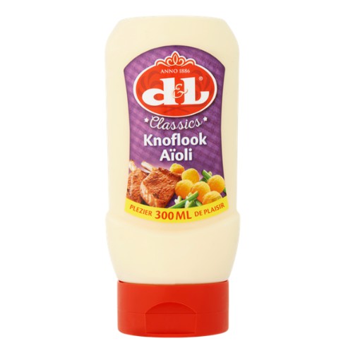 ดี แอนด์ แอล คลาสสิค รสกระเทียม 300 มิลลิลิตร - Devos & Lemmens Classic Garlic 300ml