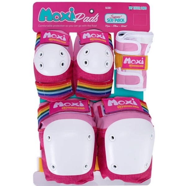 พร้อมส่ง​ 🌈ชุดเซฟตี้​ที่ดีที่สุด 187​ Killer​ Pads​ Moxi -​ Pink​