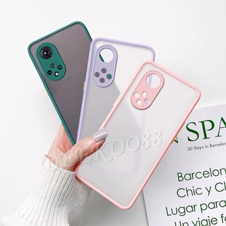 2021 New เคส Huawei Nova 9 / Nova 9 Pro Casing Camera Lens Protection Luxury Back Cover เคสโทรศัพท์ Huawei Nova9 Pro Transparent Matte PC Phone Case