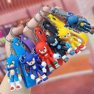 พวงกุญแจ PVC จี้ตุ๊กตาการ์ตูนอนิเมะ Jason Sonic the Hedgehog เหมาะกับของขวัญ สําหรับห้อยกระเป๋า