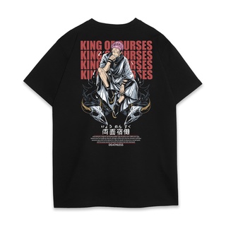 เสื้อยืดโอเวอร์ไซส์เสื้อยืด ลาย Deathless | สุคุนะ | ชุดอนิเมะS-3XL