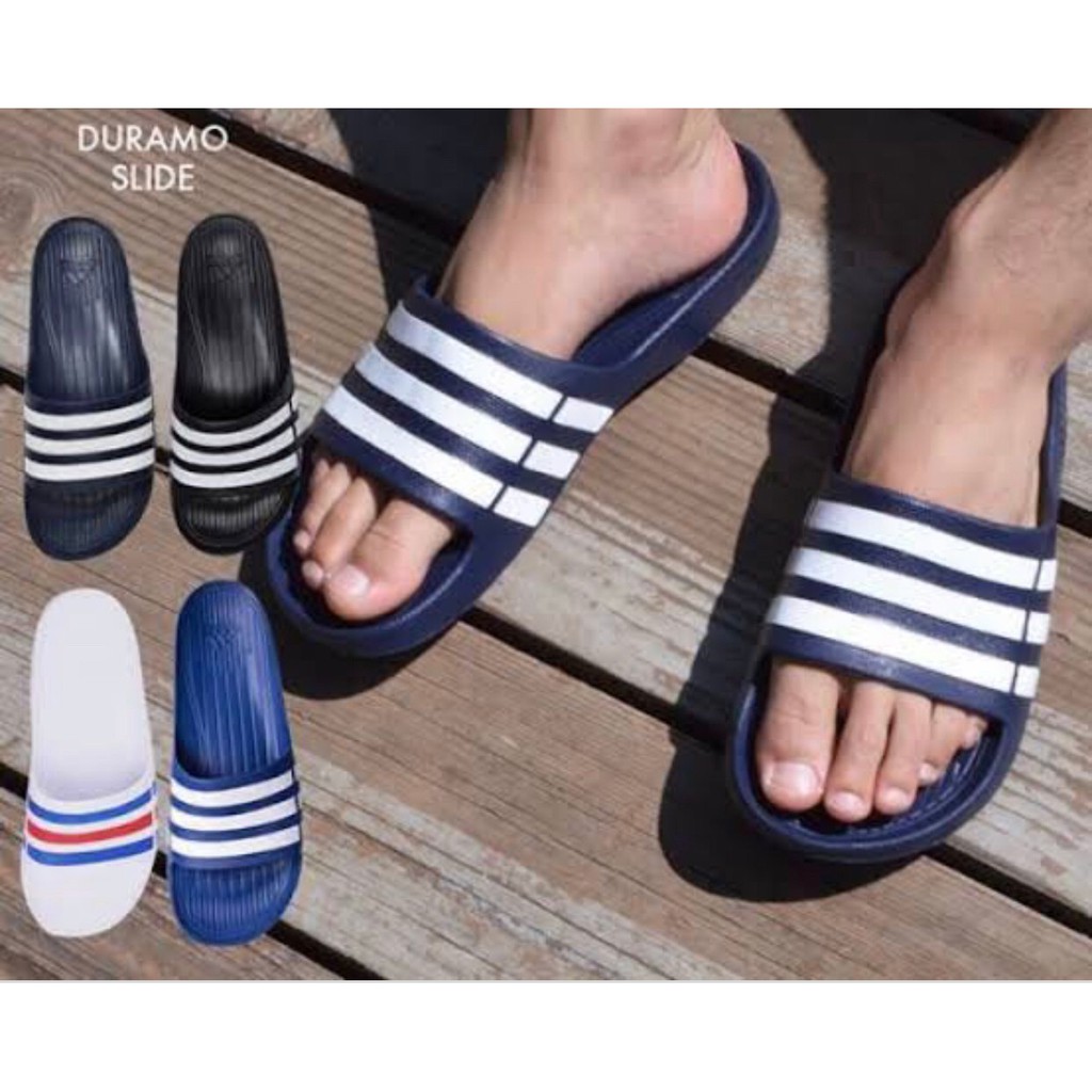 รองเท้าแตะ Adidas Duramo Slide ทุกสีทุกไซส์ 💥มีเก็บปลายทาง ขายดีมาก💥 รองเท้าแตะถูกที่สุด รองเท้าแตะอาดิดาส adidas