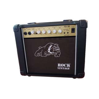 Rock ตู้แอมป์กีตาร์ รุ่น FG-30 เล่นได้ทั้ง กีต้าร์โปร่งไฟฟ้า และกีต้าร์ไฟฟ้า