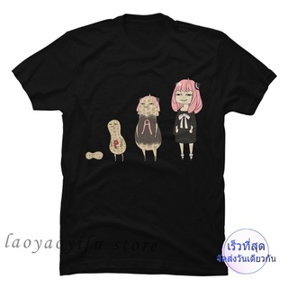 DRG 2022 Spy X Family Tshirt Anya Smug Bond Forger Yor And Loid T-shirt Anime Graphic Printing 100% Cotton Tee-shirt Sho