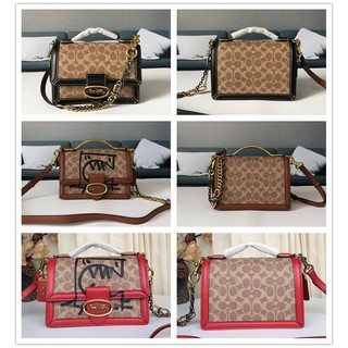 CoachF  F73937 74582 76017 ผู้หญิงกระเป๋าอวัยวะใหม่, กระเป๋าถือ, กระเป๋าสะพายไหล่