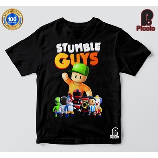 เสื้อยืด พิมพ์ลาย Stumble guys พรีเมี่ยม สําหรับเด็ก