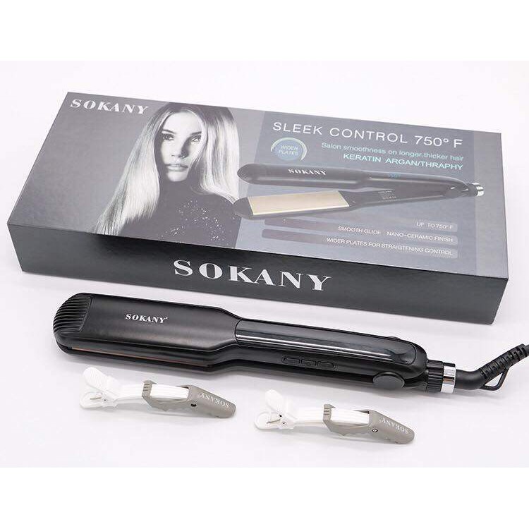 เครื่องหนีบผม เคราตีน สำหรับช่างเสริมสวย ใช้สำหรับผลักเคราตีน Sokany-059 SIeF