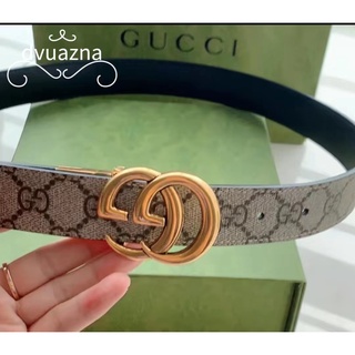 เข็มขัด GUCCI Double G Buckle ย้อนกลับของแท้