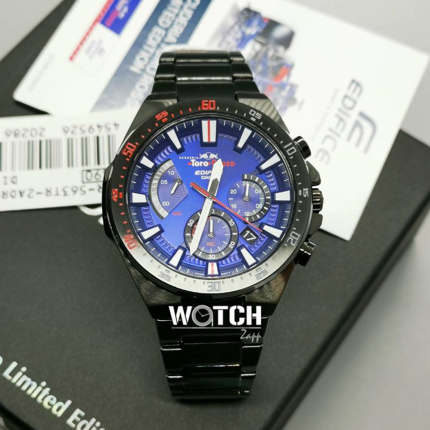 Casio Edifice นาฬิกาข้อมือผู้ชาย สายสแตนเลส รุ่น EFR-563TR-2A Scuderia Toro Rosso Limited Edition