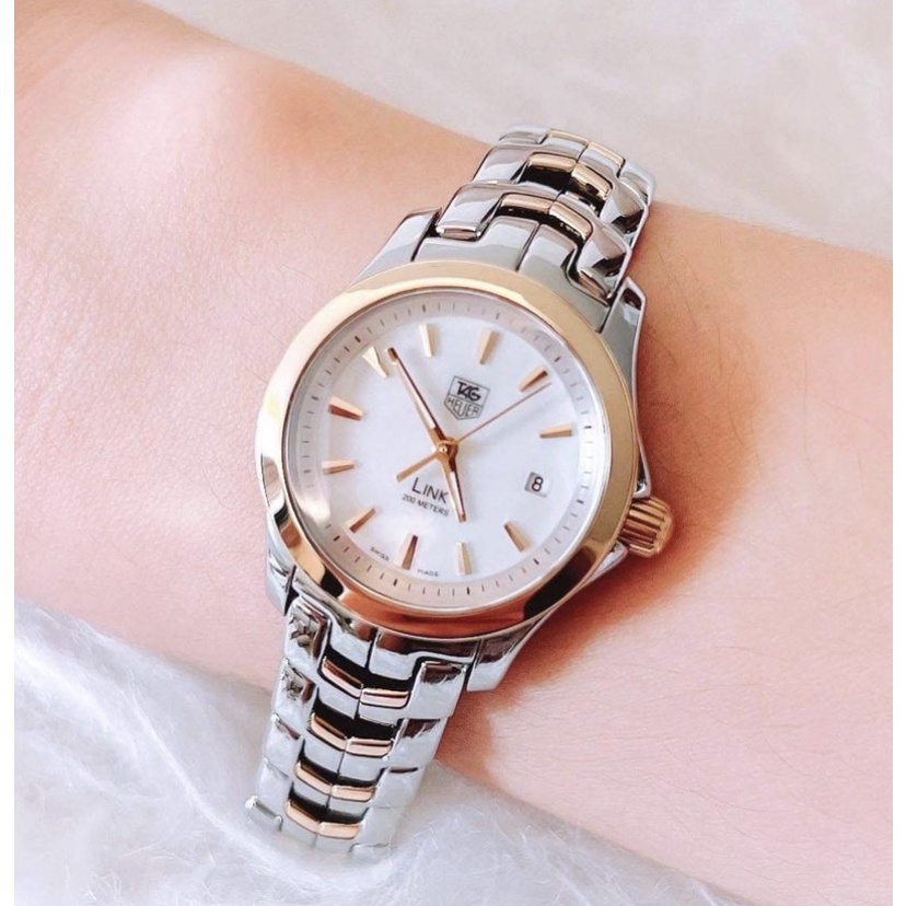 Tag heuer link 18 k lady size