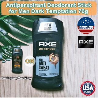 Axe® AXE Antiperspirant Deodorant Stick for Men, Dark Temptation 76g แอ๊กซ์ โรลออนสติ๊ก ระงับกลิ่นกายและลดเหงื่อ