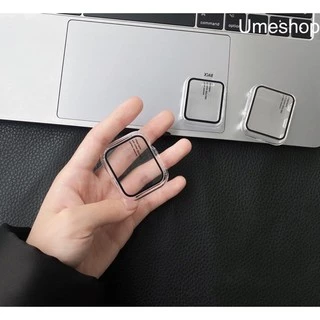 เคสพร้อมกระจกกันรอยคลุมรอบหน้าจอ สำหรับ watch11 10 9 8 7 6 5 4 3 2 1 38/40/41mm 42/44/45/46mm เคส watch