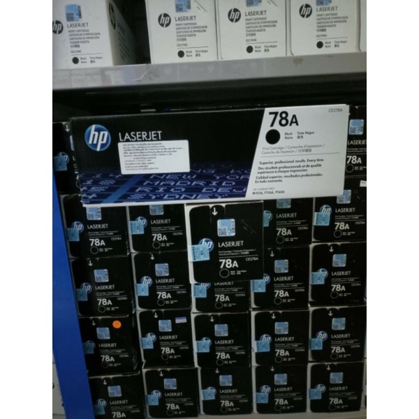 HP 78A CE278A Black ตลับหมึกโทนเนอร์ สีดำ ของแท้
