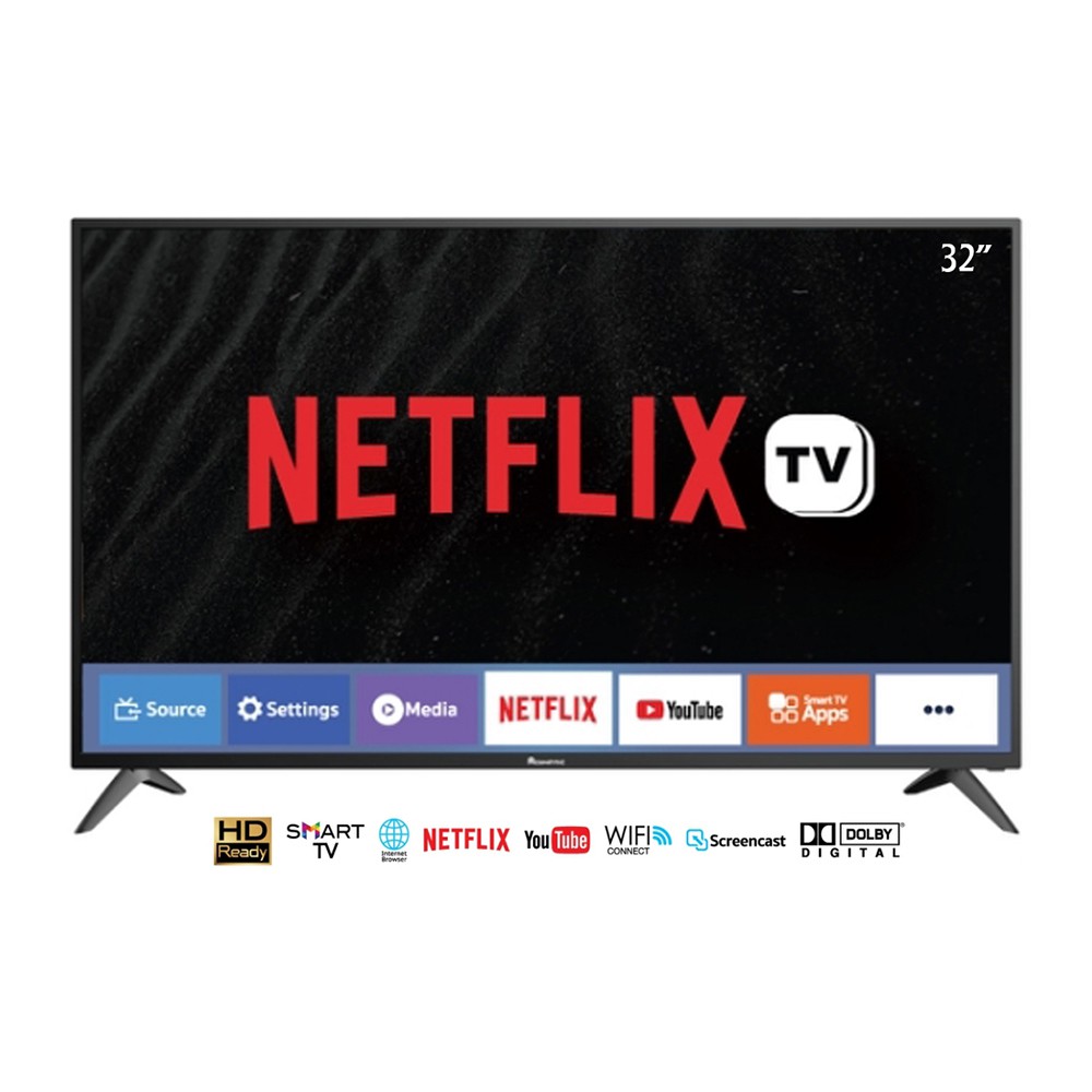 Aconatic Smart TV HD สมาร์ททีวีขนาด 32 นิ้ว NetflixLicense รุ่น32HS534AN ประกันศูนย์ 3 ปี